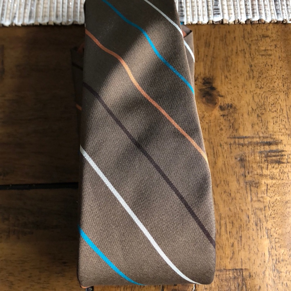 Egon Von Furstenberg Silk Tie New